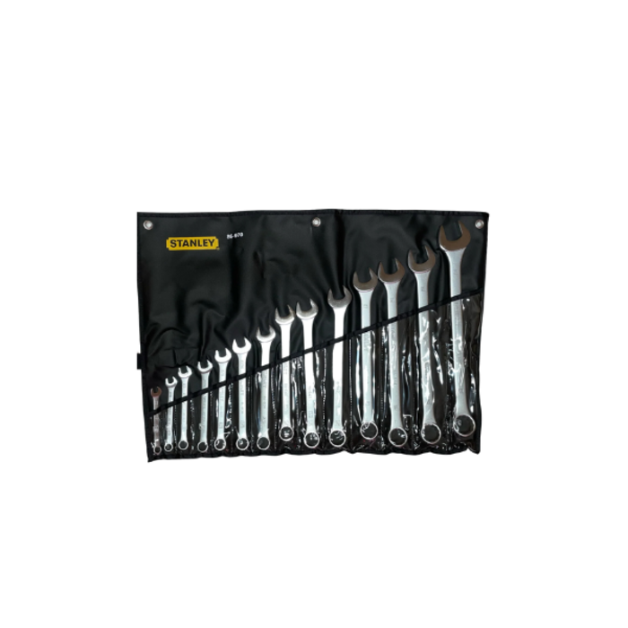 STANLEY HAR0114/ 14PCS ANTISLIP COMB WRENCH SET SAE #STMT73749-LA
