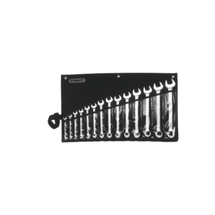 STANLEY HAR0114/ 14PCS ANTISLIP COMB WRENCH SET SAE #STMT73749-LA