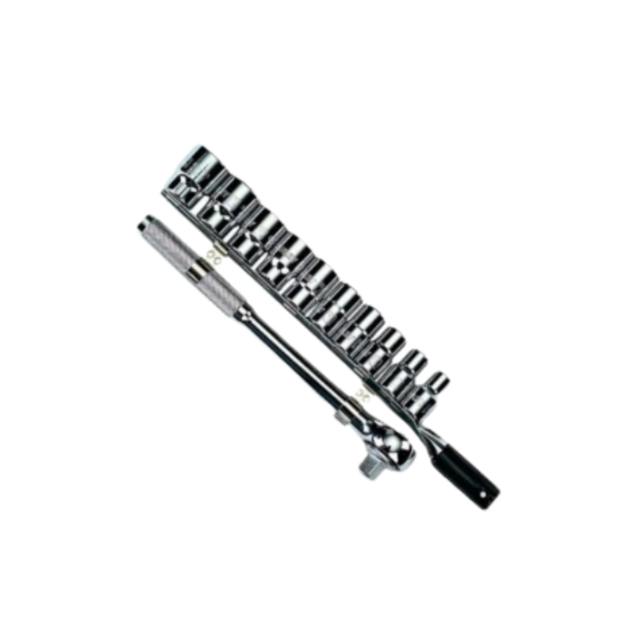 STANLEY HAR0150 011PC 12DR SOCKET SET SAE 86-735