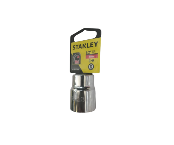 STANLEY HAR0222 SOCKET/STANLEY 1/2"DR 12POINT 22MM 88-794