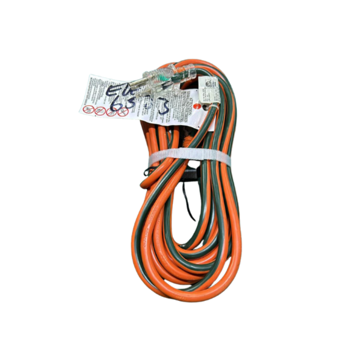 INTERTEK ELE6533 25' 14/3 GUAGE 15AMPS EXTENSION CORD EC-2514