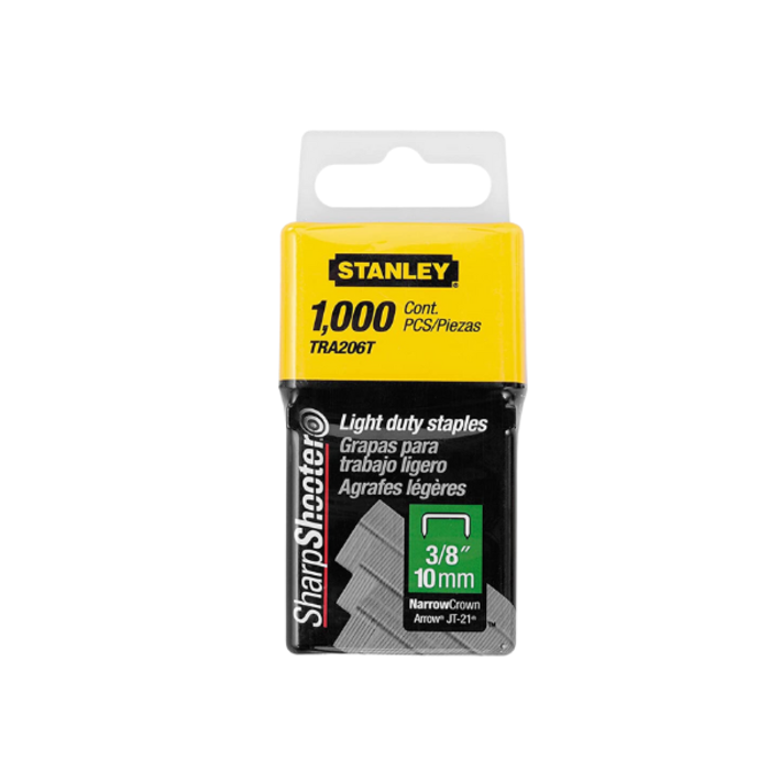 STANLEY HAR0279 3/8'' LIGHT DUTY STAPLES 04 TRA206T