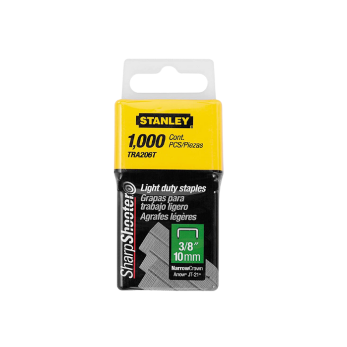 STANLEY HAR0279 3/8'' LIGHT DUTY STAPLES 04 TRA206T