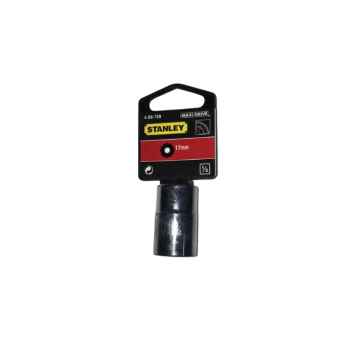 STANLEY HAR0310 SOCKET/STANLEY 1/2"DR 4-88-789--17MM 12POINT