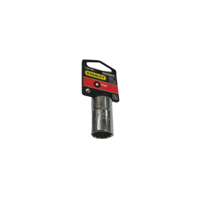 STANLEY HAR0310 SOCKET/STANLEY 1/2"DR 4-88-789--17MM 12POINT