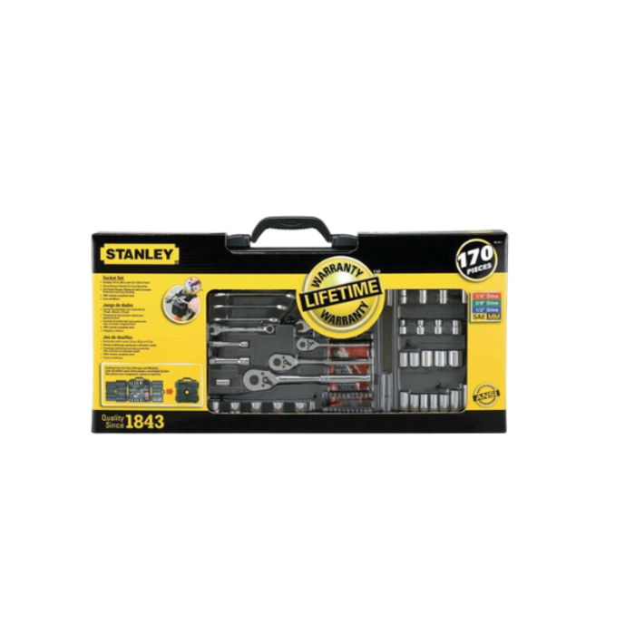 STANLEY HAR0331 TOOL SET 170PCS 96-011-WNR