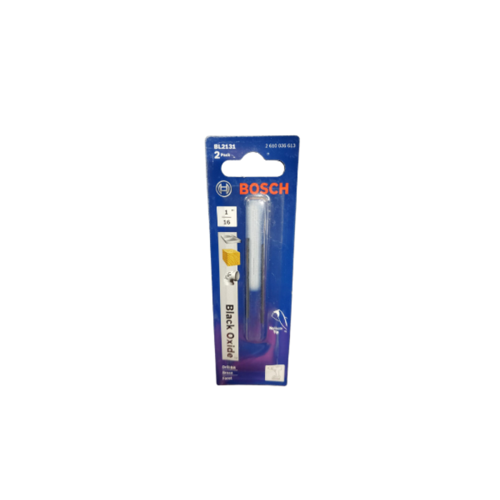 BOSCH HAR0343 BIT-DRILL 1/16" BLACK OXIDE BL2131