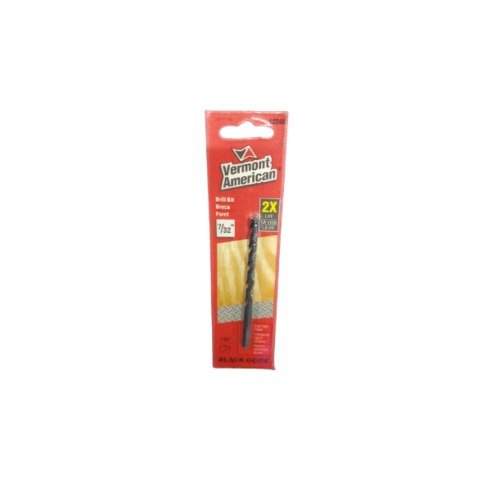 BOSCH HAR0346 BIT-DRILL 7/32" BLACK OXIDE 12248