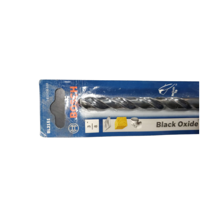 BOSCH HAR0349 3/8" BLACK OXIDE DRILL BIT BL2151