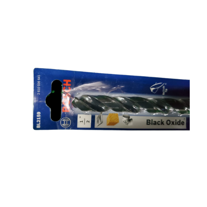 BOSCH HAR0351 BIT-DRILL 1/2" BLACK OXIDE BL2159