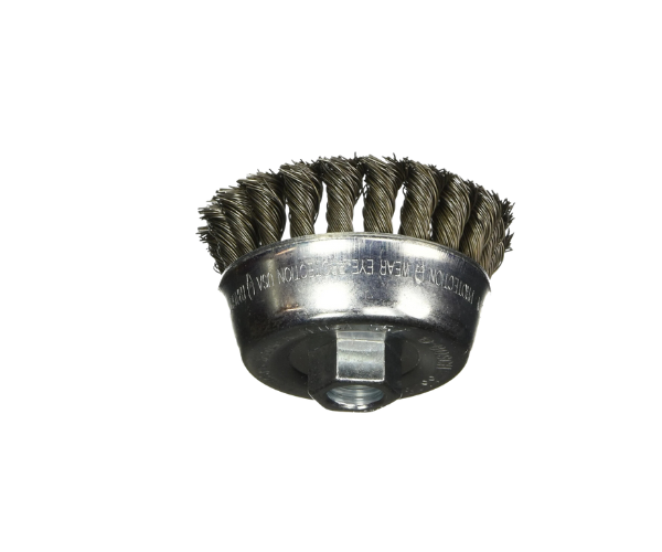 BOSCH HAR0387 3" X 5/8 CUP BRUSH KNOTTED CARBON STEEL WB509