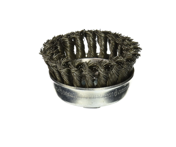 BOSCH HAR0387 3" X 5/8 CUP BRUSH KNOTTED CARBON STEEL WB509