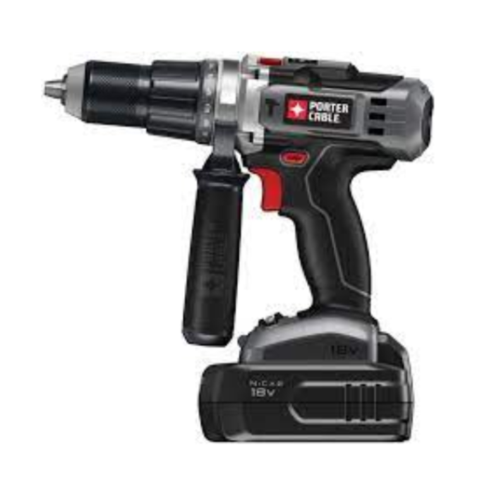 PORTER CABLE IND4043 DRILL/HAMMER- CORDLESS 18V PC100HD