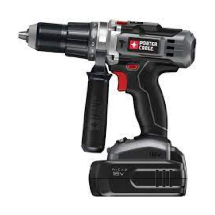 PORTER CABLE IND4043 DRILL/HAMMER- CORDLESS 18V PC100HD