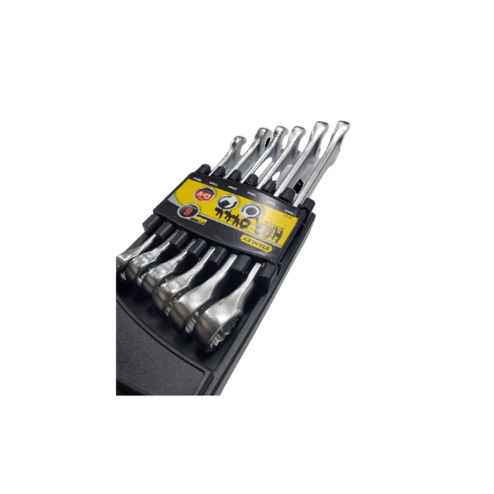STANLEY HAR0444 6PC COMB, WRENCH SET MM (CWF)