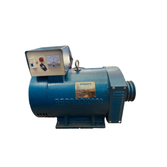 BETA STAR IND4049 SINGLE PHASE  7.5KVA AC SYNCHRONOUS BELT DRIVE GENERATOR  110/220V 60HZ 1800RPM-BETA STAR-D/S