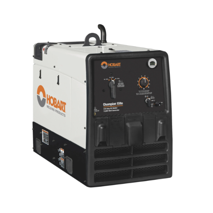 HOBART IND4057 GENERATOR/ ARC WELDER 225 AMPS HOBART CHAMPION ELITE 115196-D/S