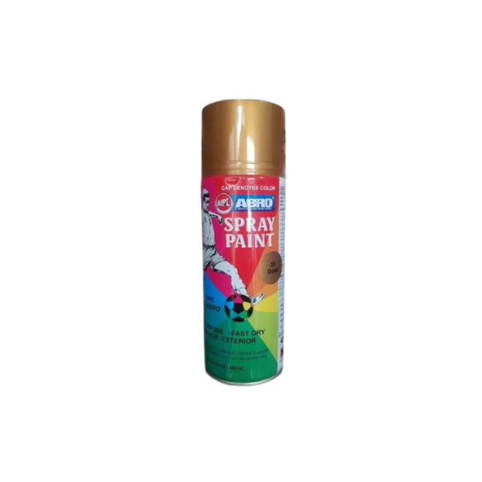 ABRO HAR0520 SPRAY PAINT -GOLD  DORADO #027