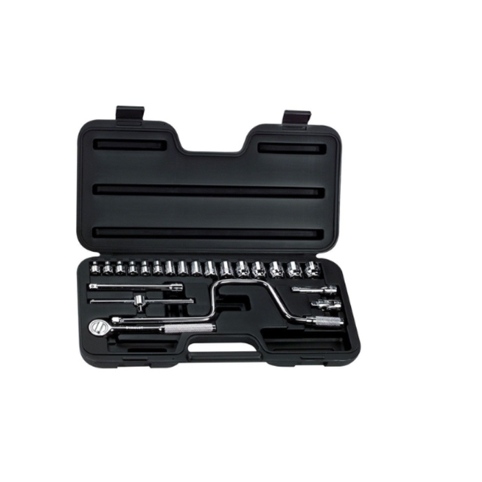 STANLEY HAR0521 23PC 3/8 DRIVE METRIC SOCKET SET 86-209