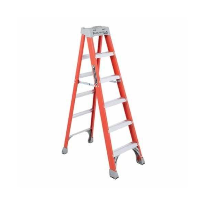 HAR0596 LADDER DG-007-4 YW-80006, 6STEPS 6FT