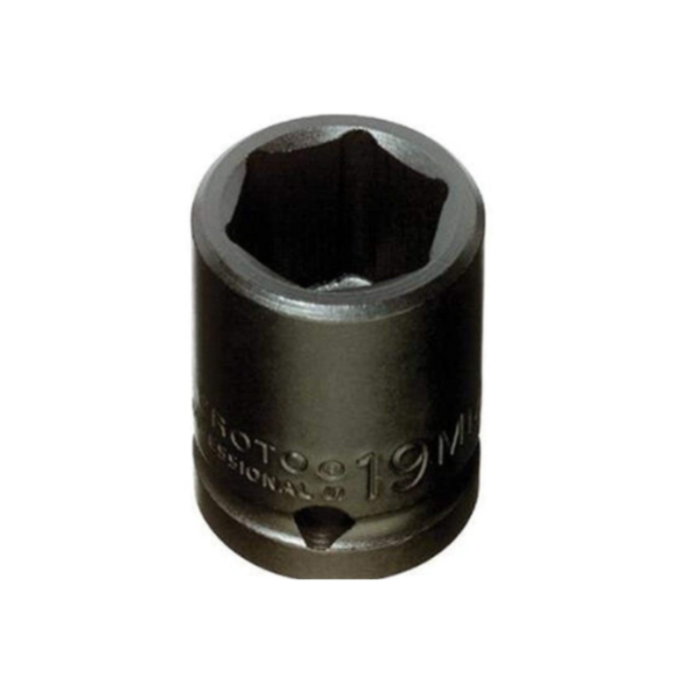 IRONTON HAR0627 SOCKET/IMPACT 19MM 93-380 1/2'' DRIVE 6PT