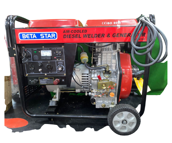 BETA STAR 200AMP DIESEL WELDER GENERATOR (IND4125)