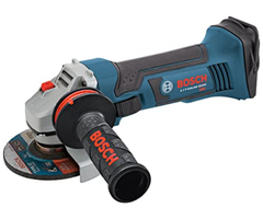 BOSCH IND4126/1/2" LITHIUM ION CORLESS GRINDER KIT 8 AH GWS18V-45B14