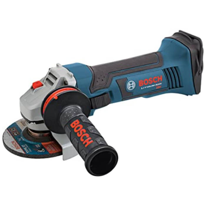 BOSCH IND4126/1/2" LITHIUM ION CORLESS GRINDER KIT 8 AH GWS18V-45B14