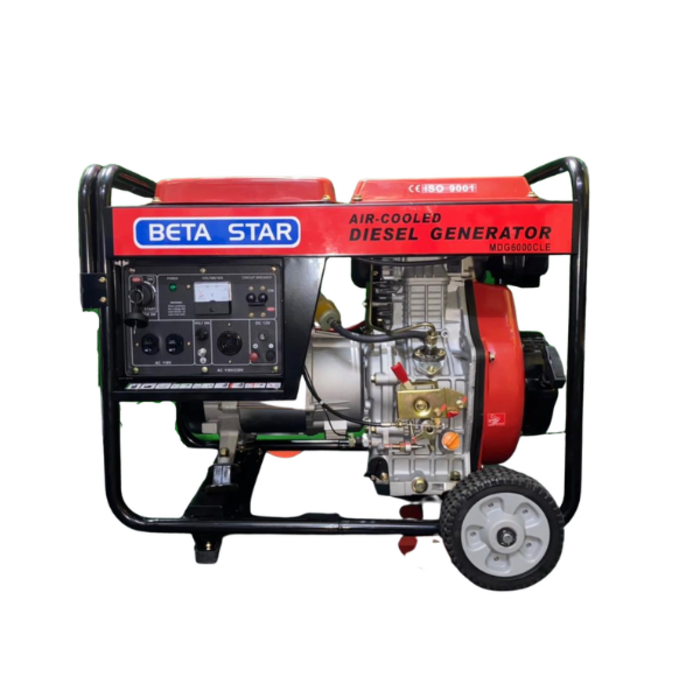 BETA STAR IND4142 GENERATOR/DIESEL MDG6000CLE 110/220 VOLTS 60HZ BETA STAR