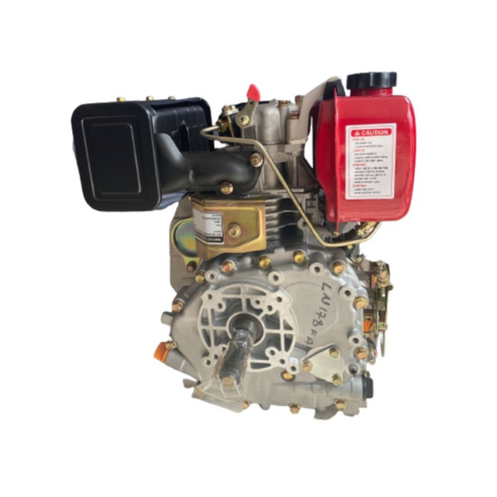 BETA STAR IND4154 178 DIESEL ENGINE 7HP KEYWAY CRANKSHAFT  RECOIL  AND KEY START 3600RPM BETA STAR-D/S