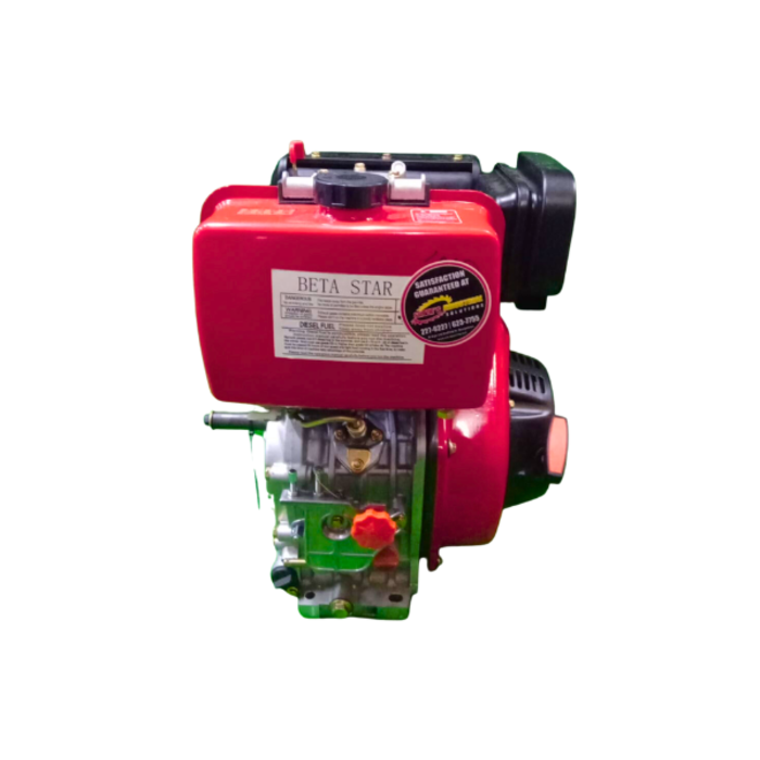 BETA STAR IND4156 ENGINE/DIESEL 186FA 10HP WITH KEYWAY CRANKSHAFT ENGINE SECTION