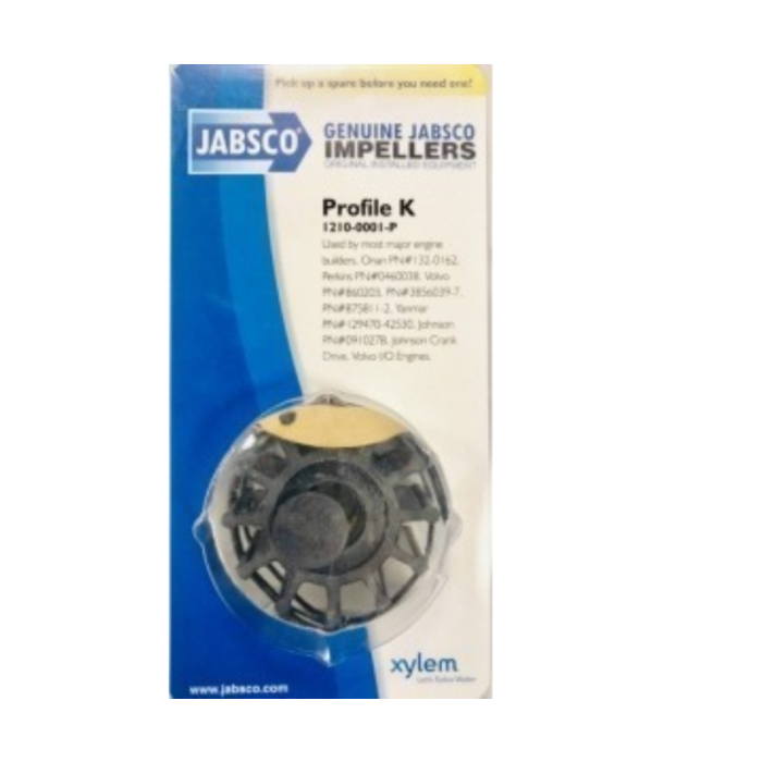 JABSCO IND4182 IMPELLER/SPLINE INBOARD ENGINE FOR JABSCO PUMP RAW SEA WATER 3/4" 1210-0001-P