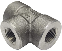 HAR0822 1" BLACK IRON TEE NPT