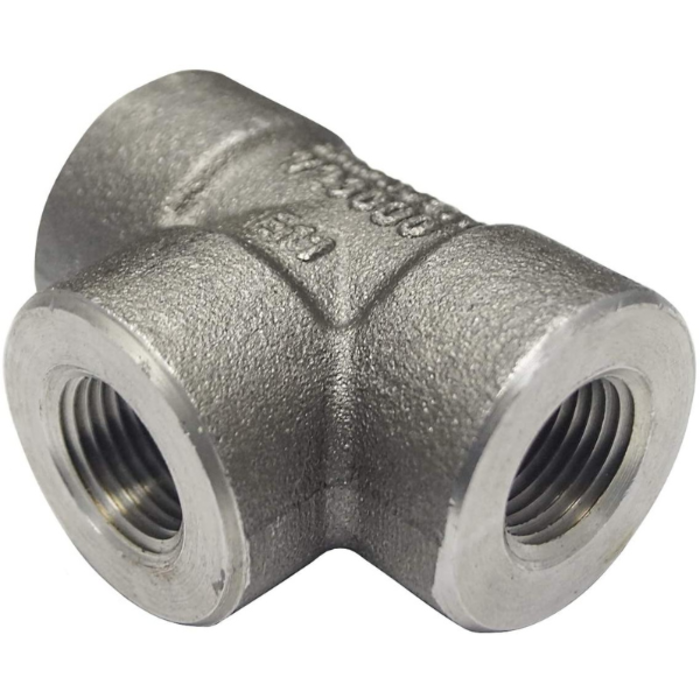 HAR0822 TEE-1" BLACK IRON