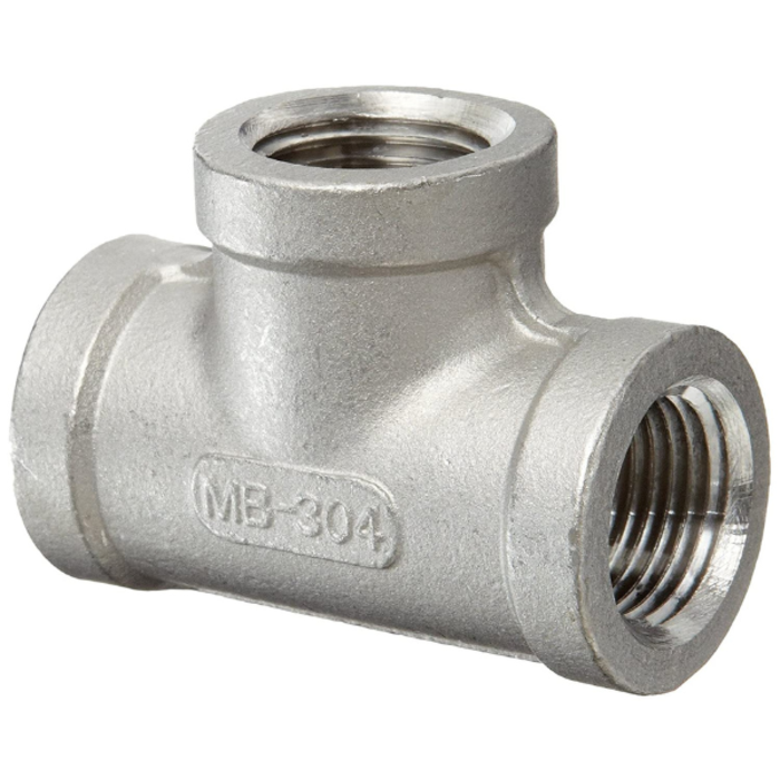 HAR0822 1" BLACK IRON TEE NPT