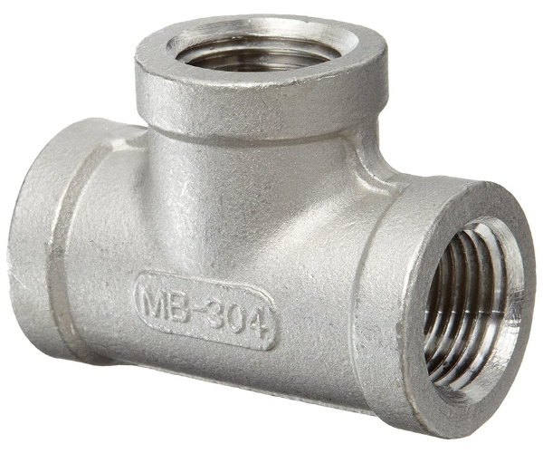 HAR0822 1" BLACK IRON TEE NPT