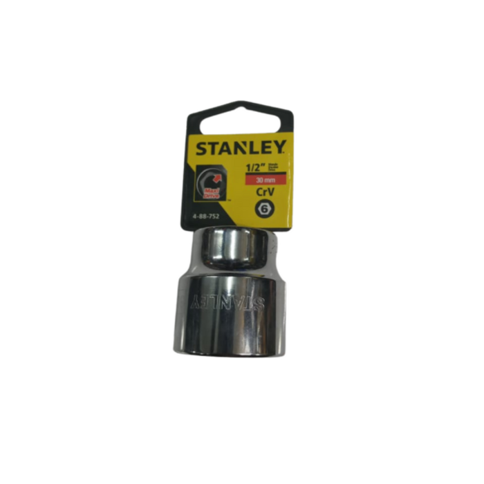 STANLEY HAR0855 SOCKET 1/2 DR 6PT 30MM WKMSTR 4- 88-752