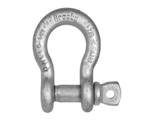 BETA STAR HAR0875 7/8" SHACKLE WITH PIC SCREW