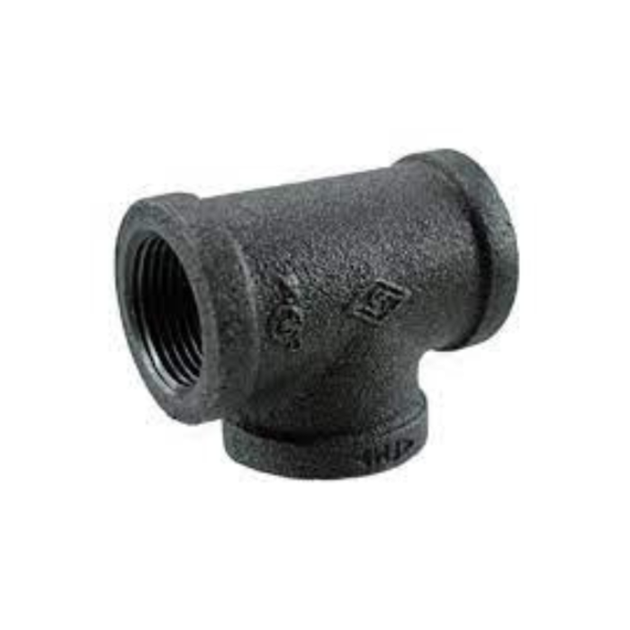 HAR0877 4" BLACK FITTING TEE NPT