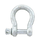 HAR0881 SHACKLES 1" 2.25KG  WITH PIC SCREW HORSE SHOE TYPE