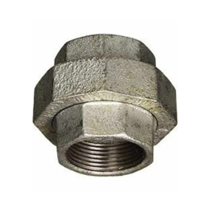 HAR0914 1/2" CONICAL UNION BLACK IRON