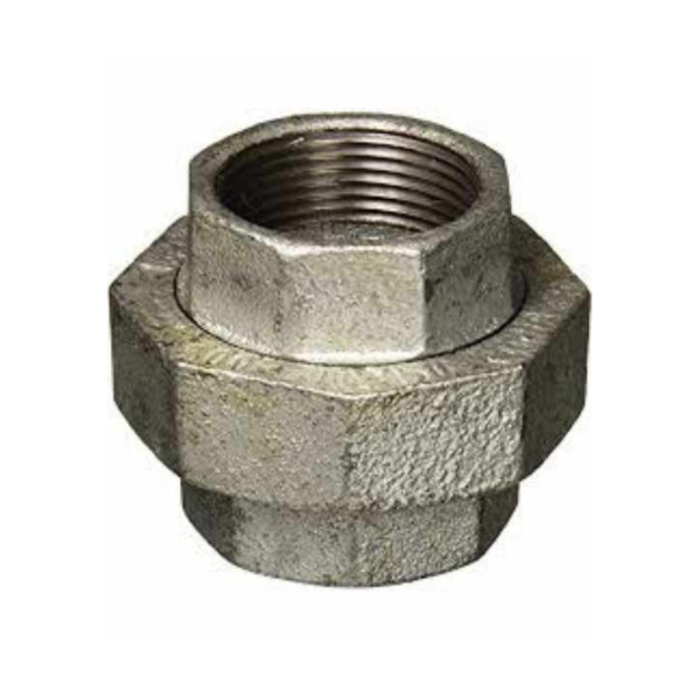 HAR0914 1/2" CONICAL UNION BLACK IRON