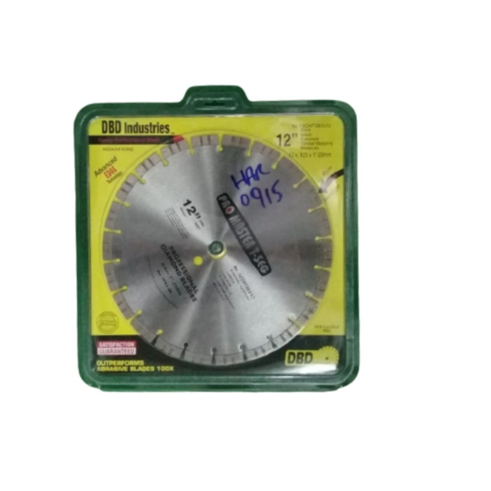 HAR0915 BLADE/DIAMOND 12" WIT PIN HOLE WHD-12S