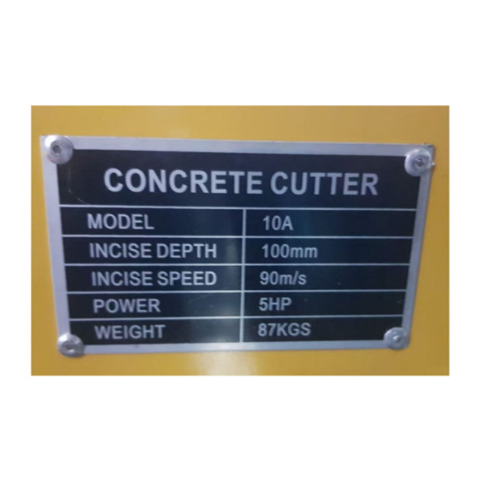 HONDA IND4216 10A CONCRETE CUTTER WITH 14" BLADE HONDA GX160 5.5HP ENGINE