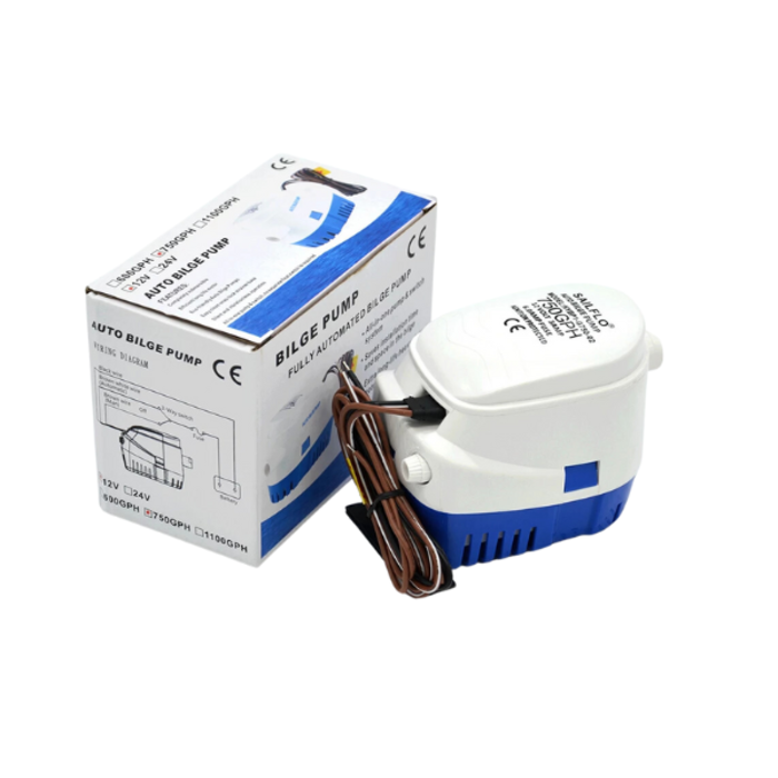 BETA STAR IND4217 PUMP/SUB.BILGE 24V 750 GPH--WNR