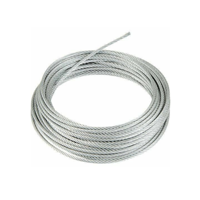 HAR0937 WIRE ROPE CABLE-5/16"/ 8MM FIBER CORE 6X19 (1600' PER ROLL)