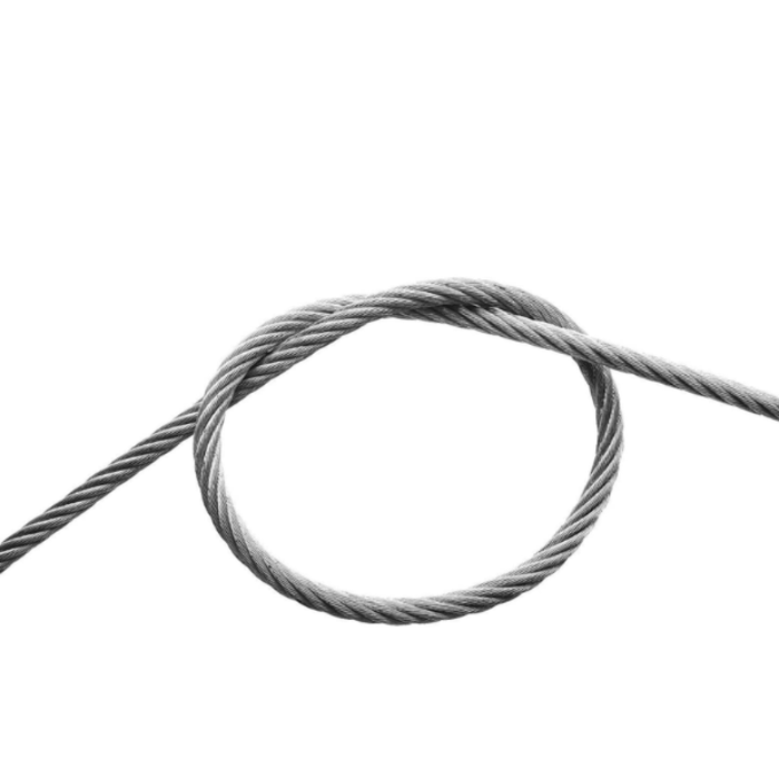 HAR0937 WIRE ROPE CABLE-5/16"/ 8MM FIBER CORE 6X19 (1600' PER ROLL)