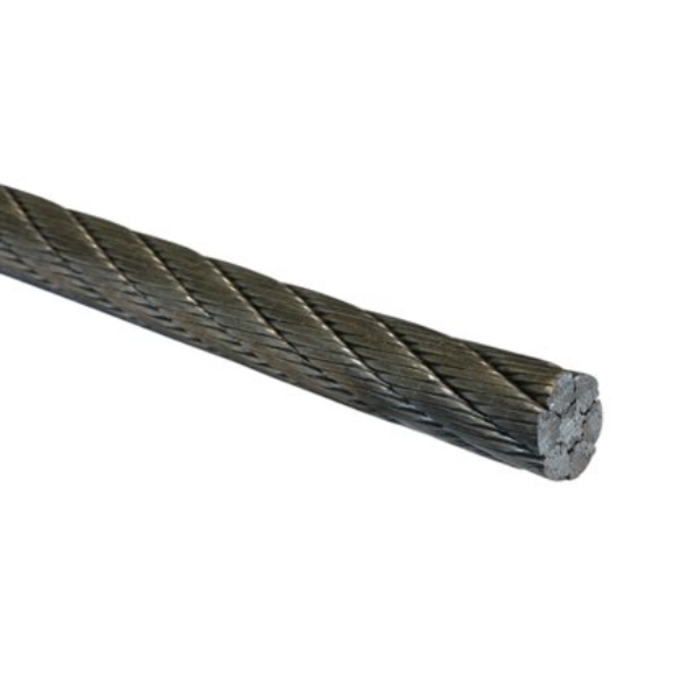 HAR0941 CABLE/WIRE ROPE 1/8"/ 3MM 3200FT PER ROLL