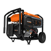 GENERAC IND4232 GENERATOR/GENERAC 6500WATTS GP6500 RECOIL START ONLY 110/220VOLTS 7672