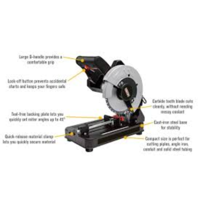 IRONTON IND4239 SAW/CUTTING METAL 7 1/4" IRONT